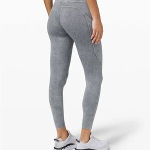 lululemon athletica Grey Marled High-Rise Sculpting Jeggings